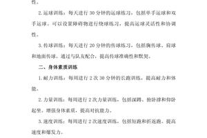  如何利用前沿技术优化篮球训练计划：提升效率与效果的全面指南